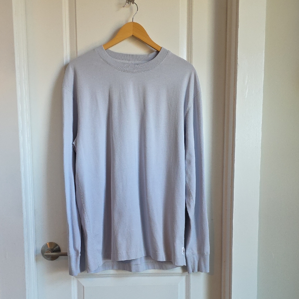 Reigning Champ - Midweight Jersey Long Sleeve - Ice Blue - Large